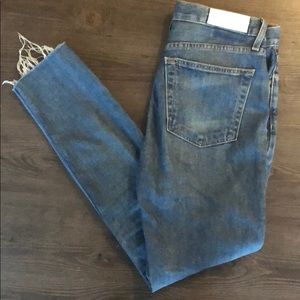 Re/Done Originals high waist button fly jeans